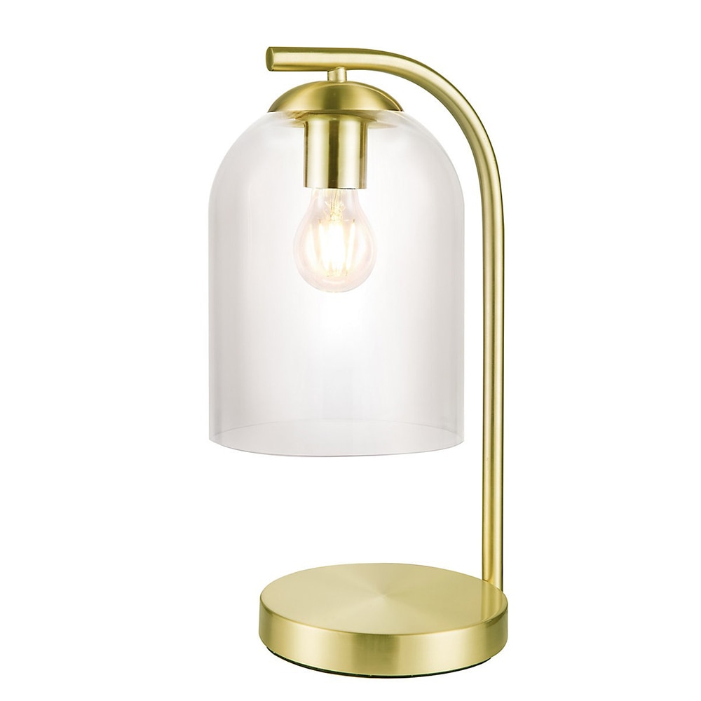 Veioza GOODHOME Thestias, E27, IP20, auriu