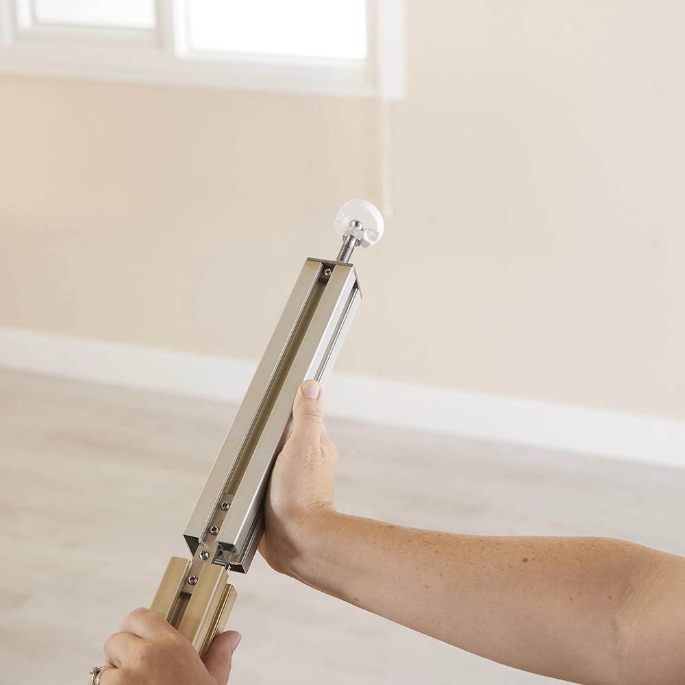 Prelungitor stalp separator camera GOODHOME Alara, 4 x 25 cm, aluminiu, vopsibil