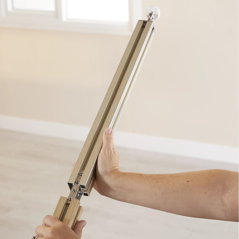 Prelungitor stalp separator camera GOODHOME Alara, 4 x 50 cm, aluminiu, vopsibil