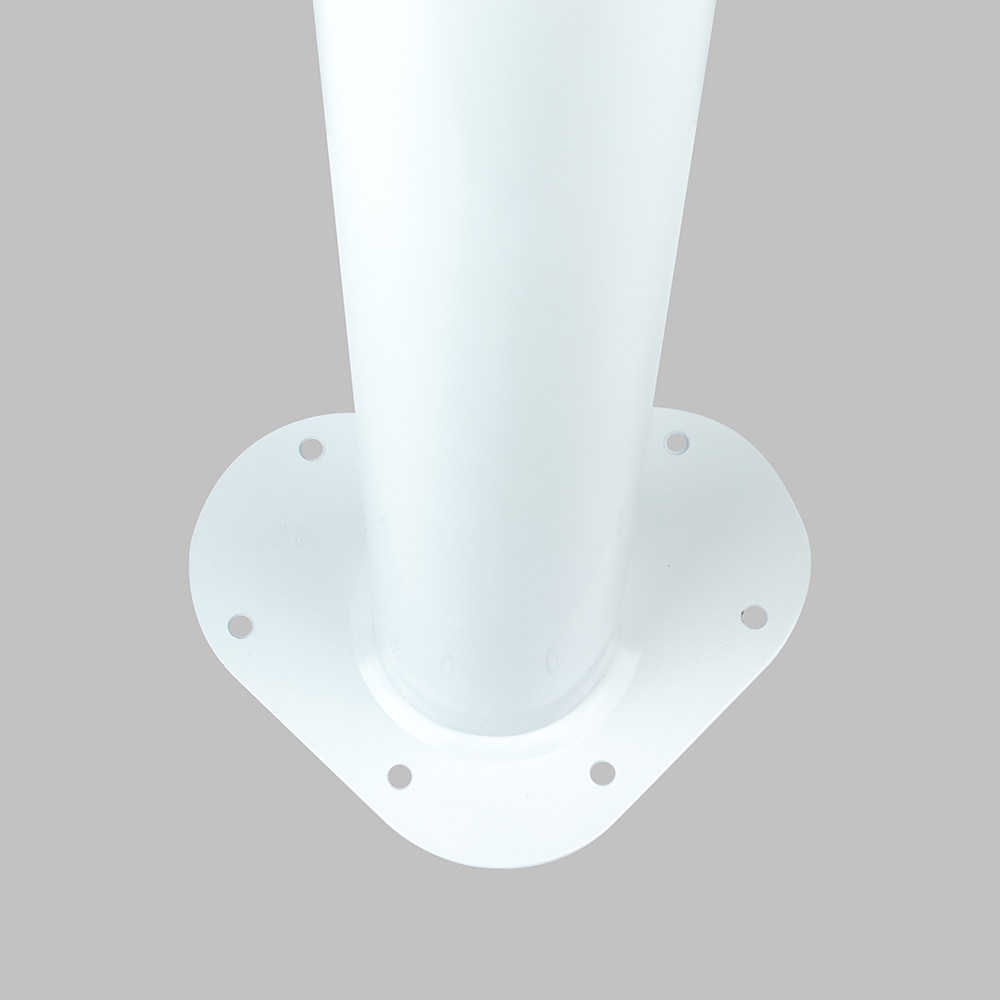 Picior rotund d60 h900 alb