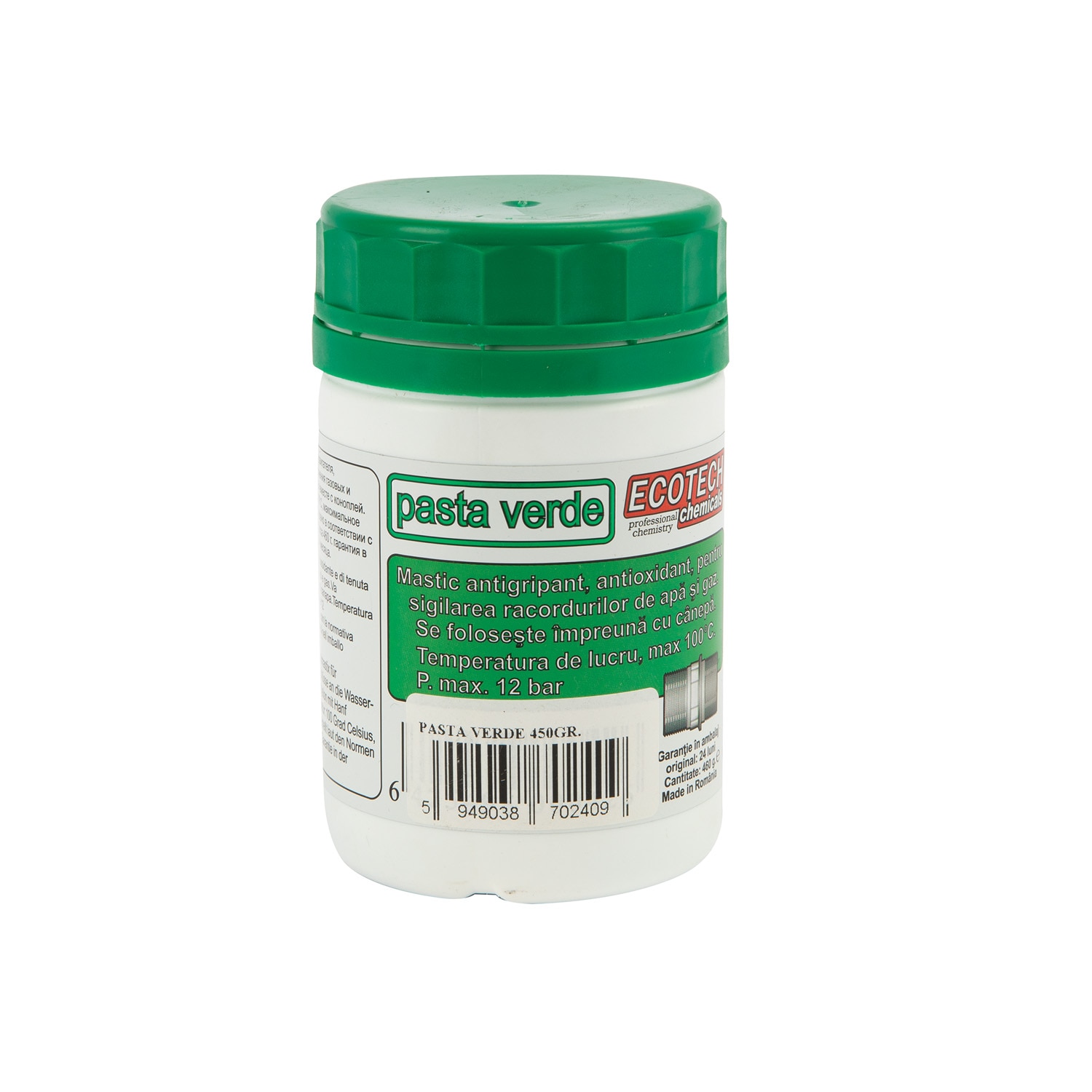 Pasta mastic verde, 460g