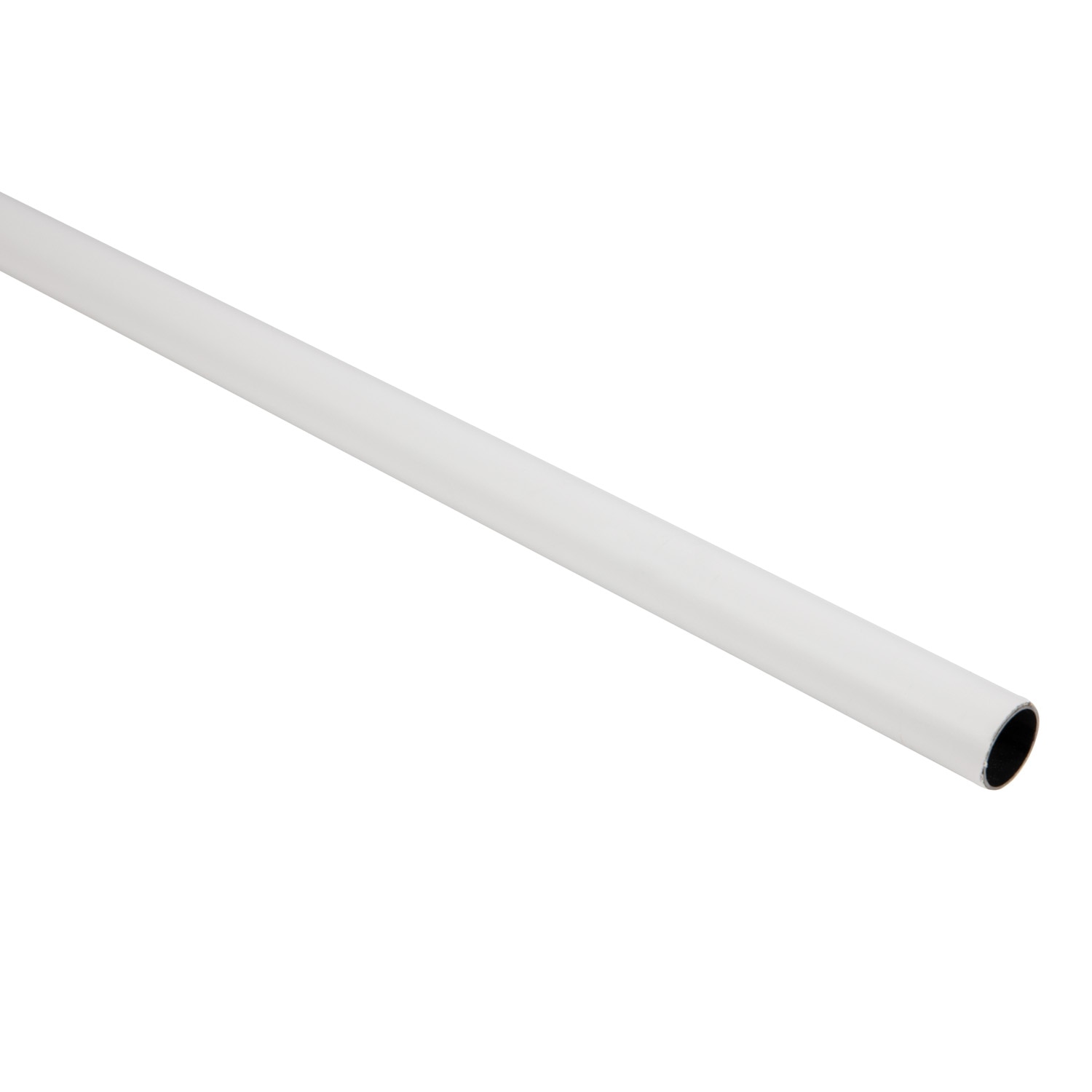 Bara Dulap 25X2000Mm Rotund Alb