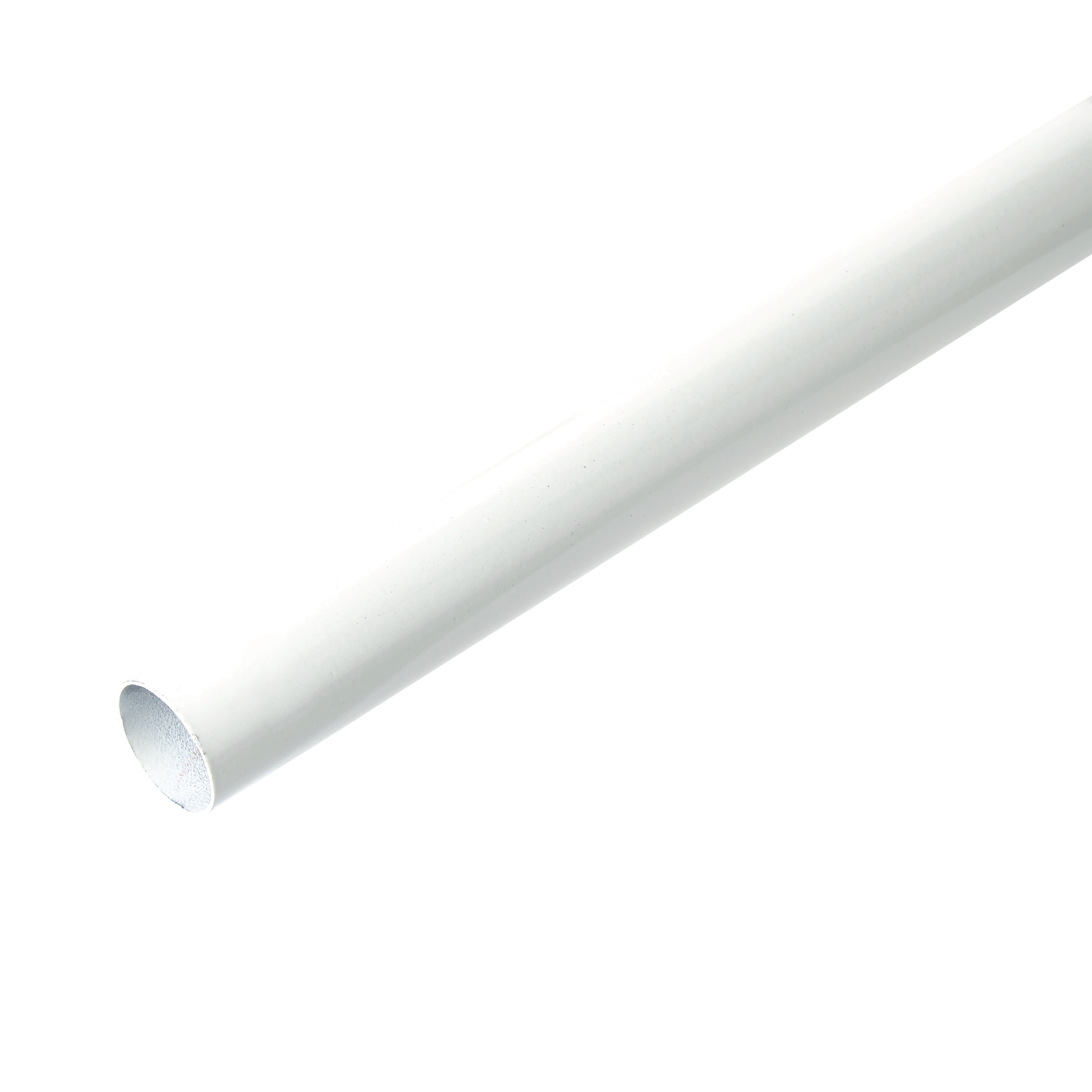 Bara Dulap 25X2000Mm Rotund Alb