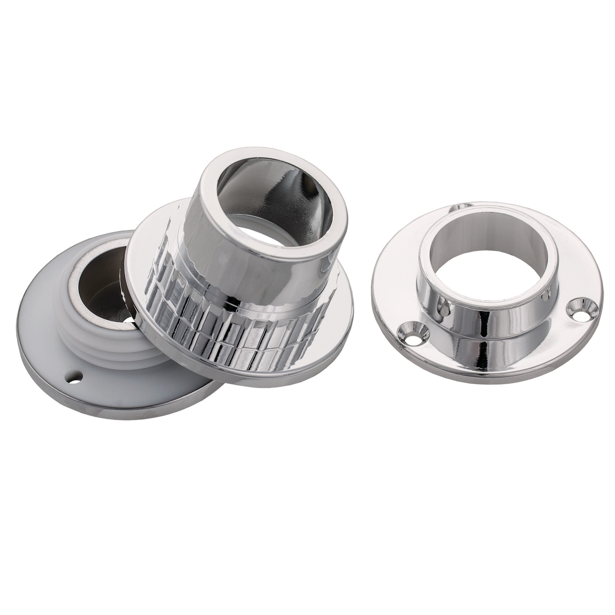 Suport Bara Dulap 25Mm Rotund Crom