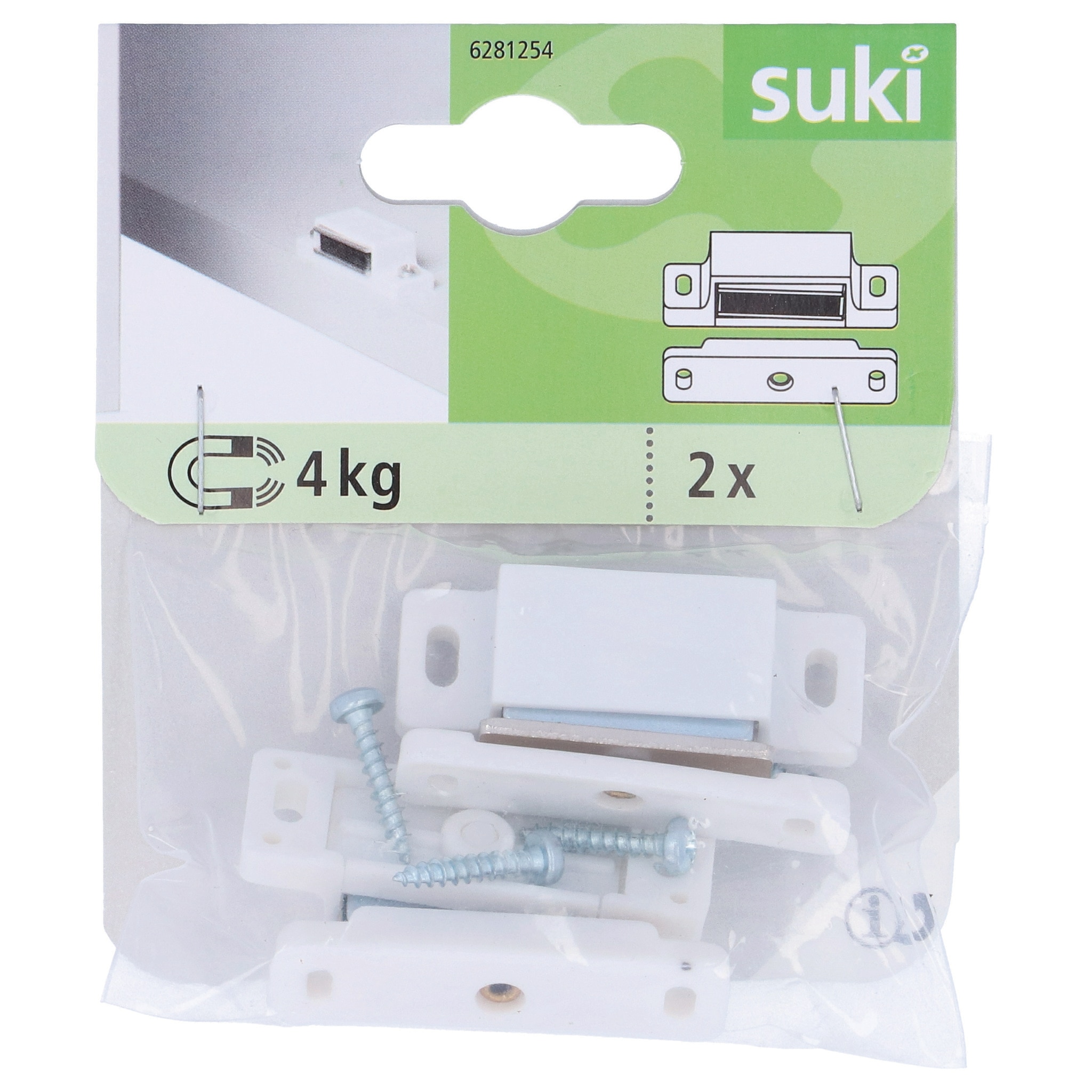 Magnet Mobila Alb 4 Kg Mobil 2 Buc