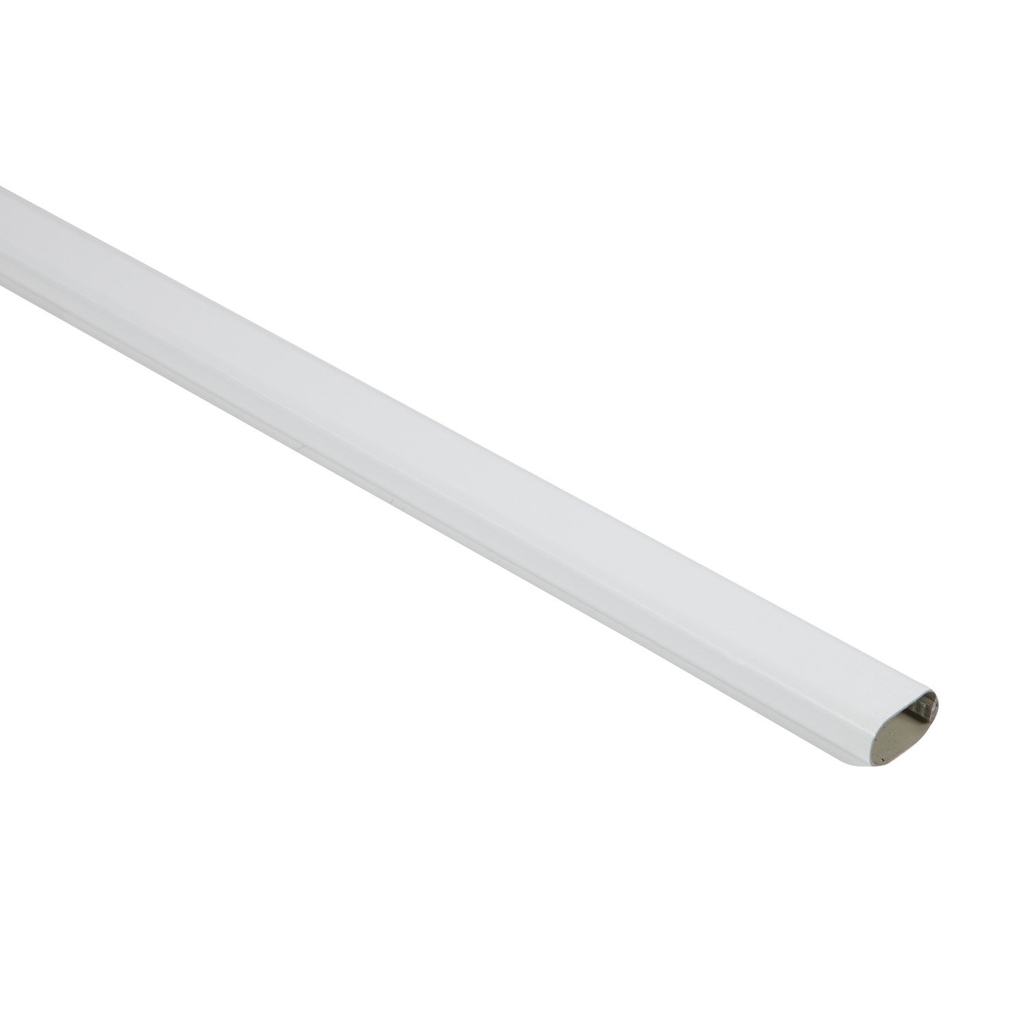 Bara Dulap 30X15X2000Mm Oval Alba