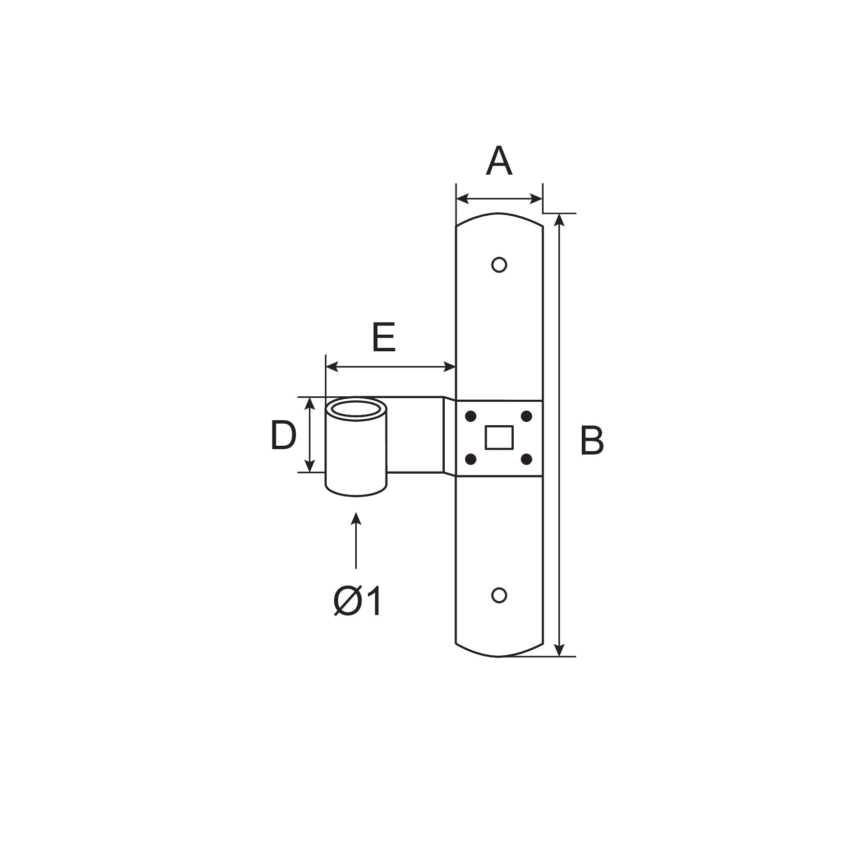 Coltar Fier 200 Mm Znc