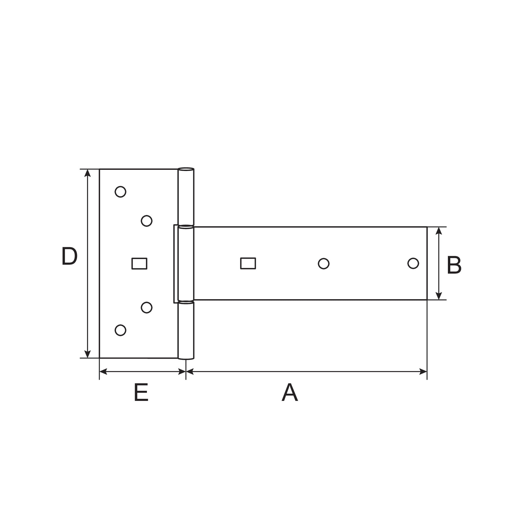 Clama Inchidere 150 Mm Znc