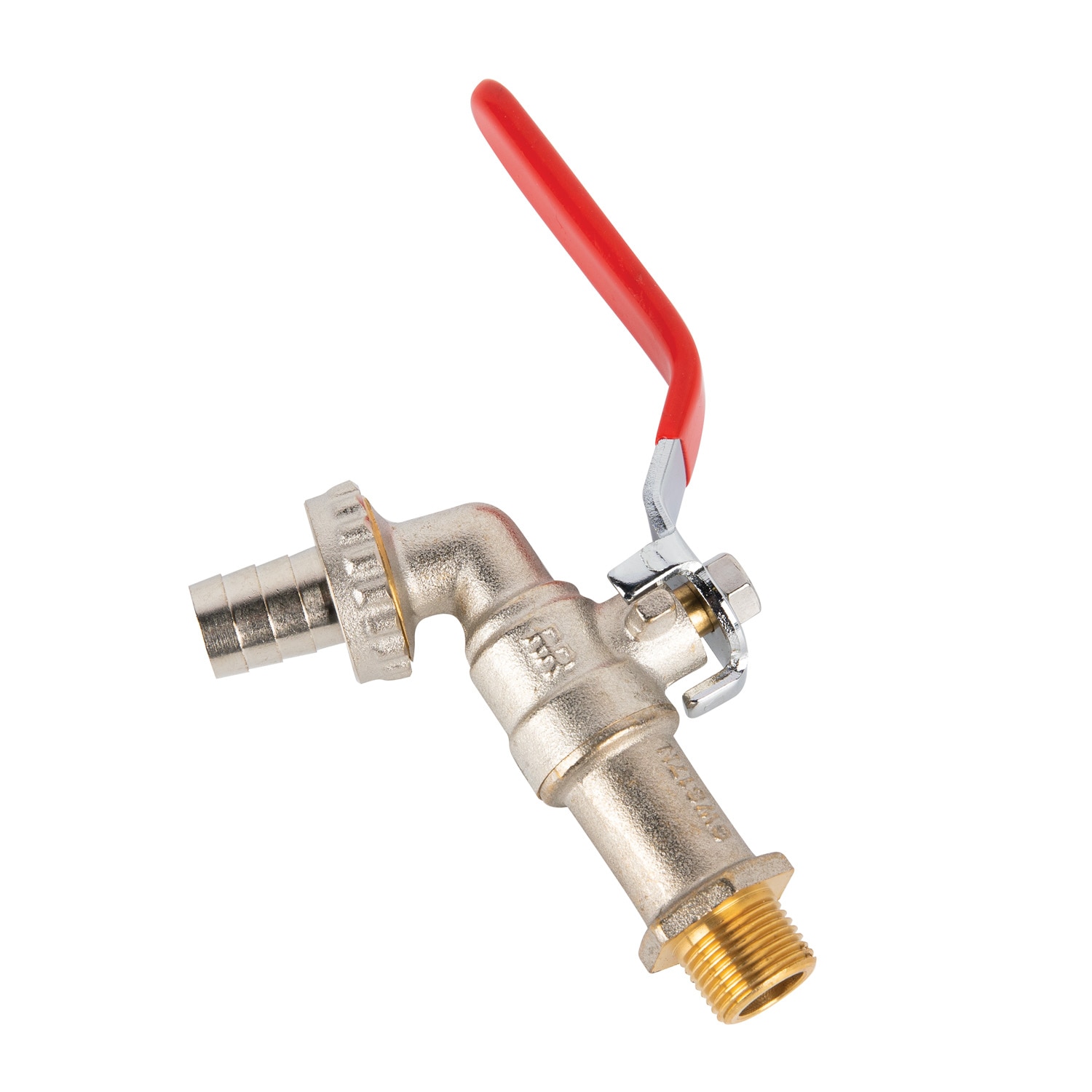 Robinet dublu serviciu cromat, 3/8