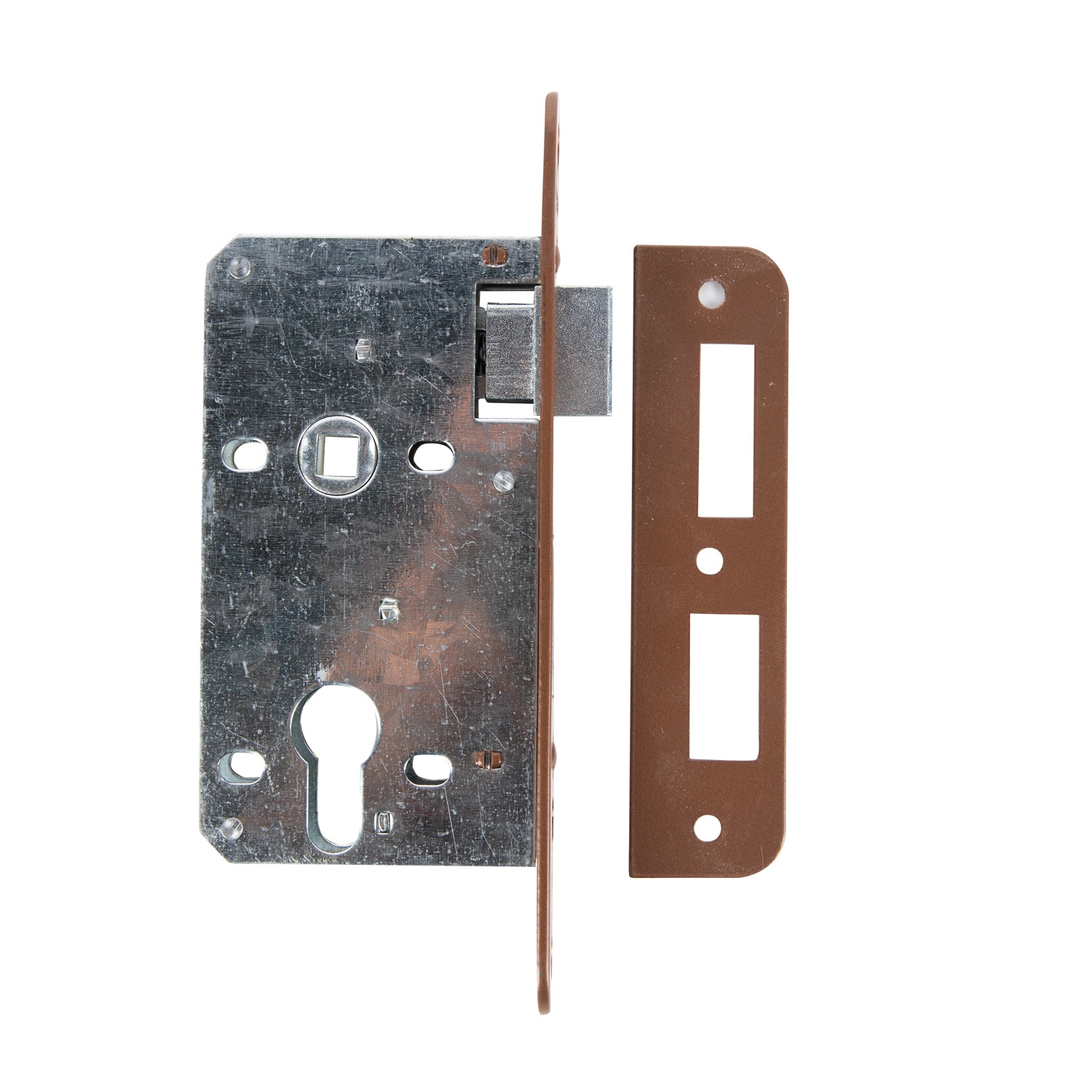 Broasca ingropata YALE Y3SGB, 43 x 54 mm, otel, auriu