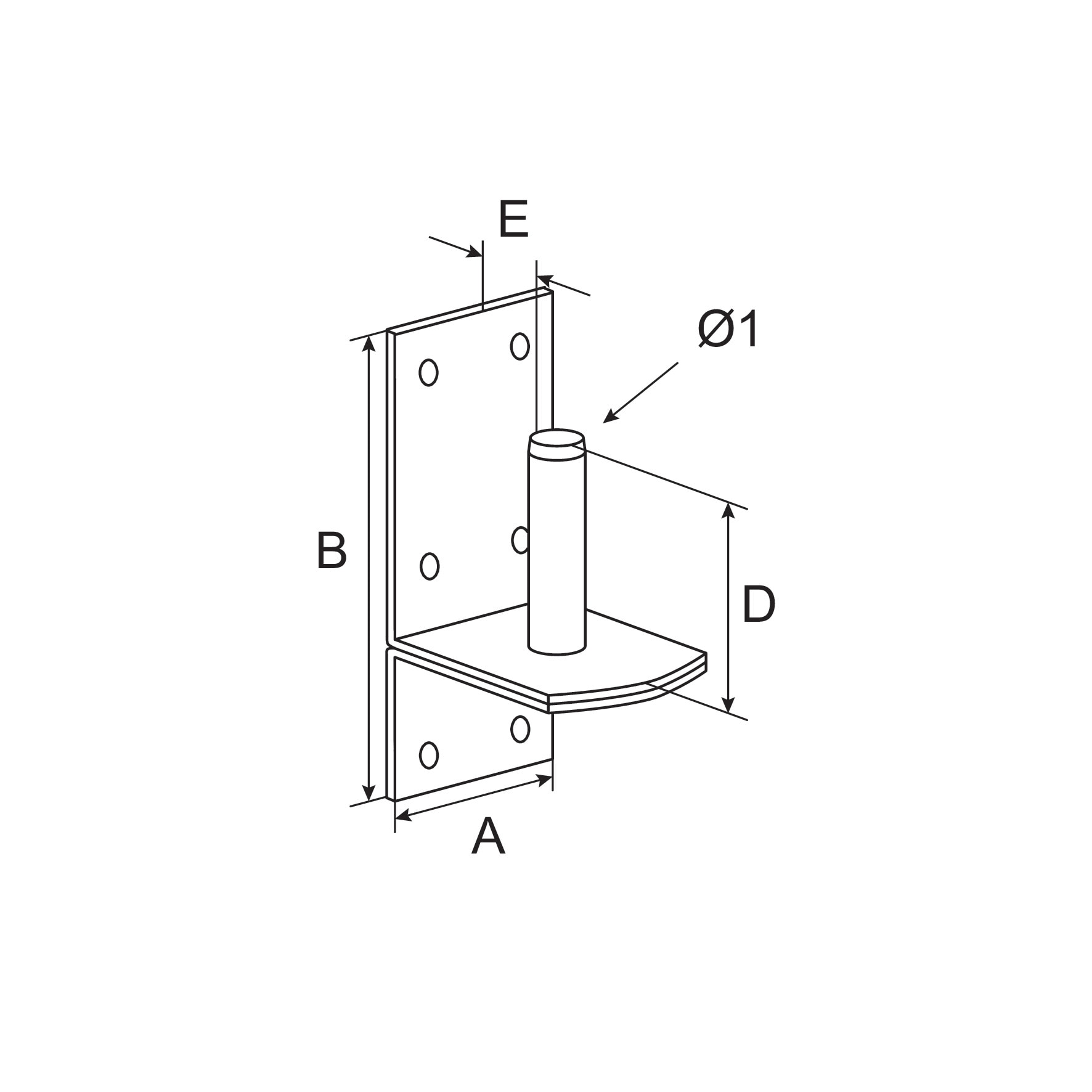 Ax Pentru Balama 16Mm Znc