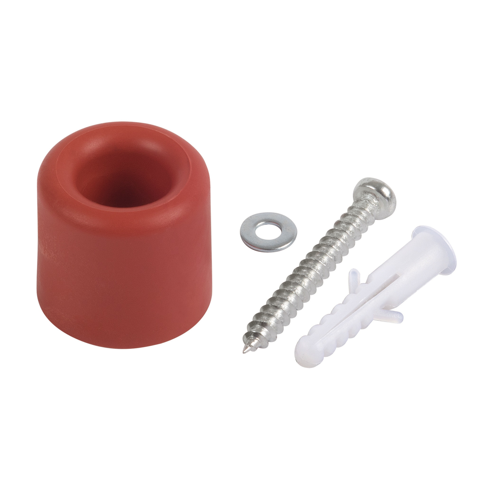 Opritor Usa Cu Surub 25Mm Rosu 2Buc