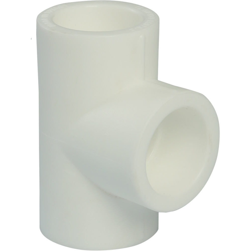 Teu egal, 40 mm, polipropilena, alb