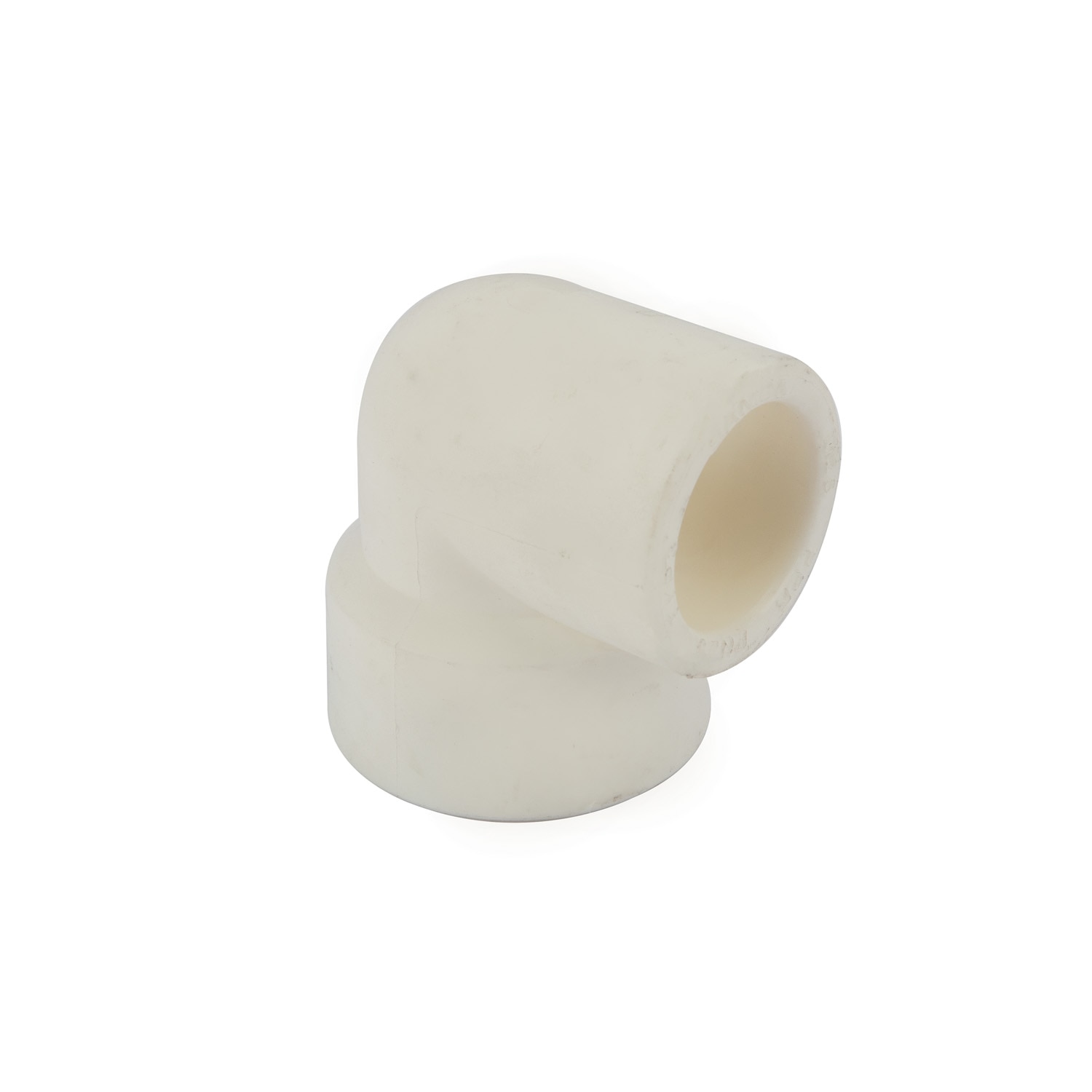 Cot plastic PPR, alb, 25 mm, unghi 90, racord 3/4, filet interior