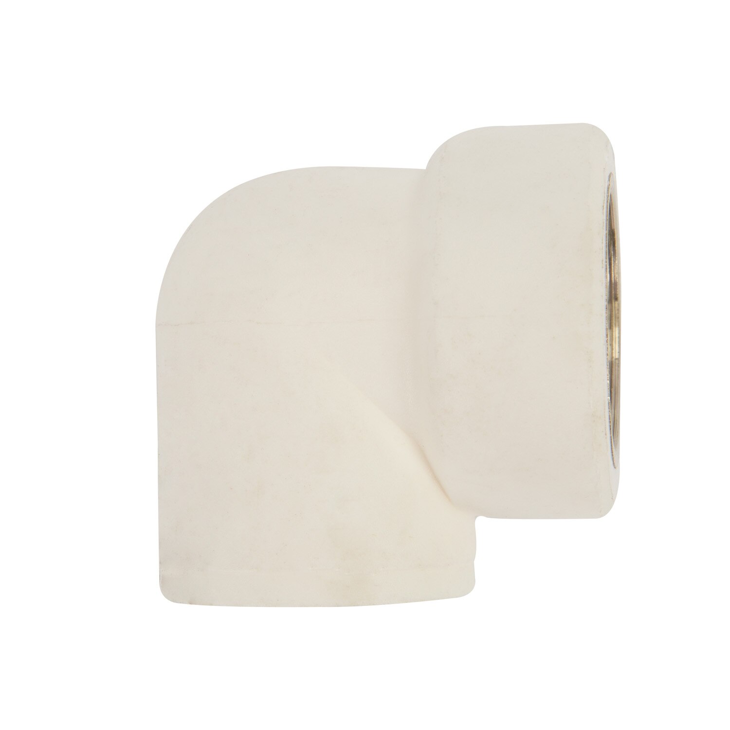 Cot plastic PPR, alb, 32 mm, unghi 90, racord 1, filet interior