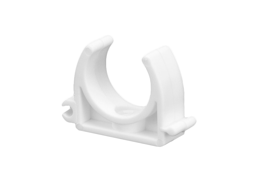 Clema prindere PPR, alb, 32 mm, simpla