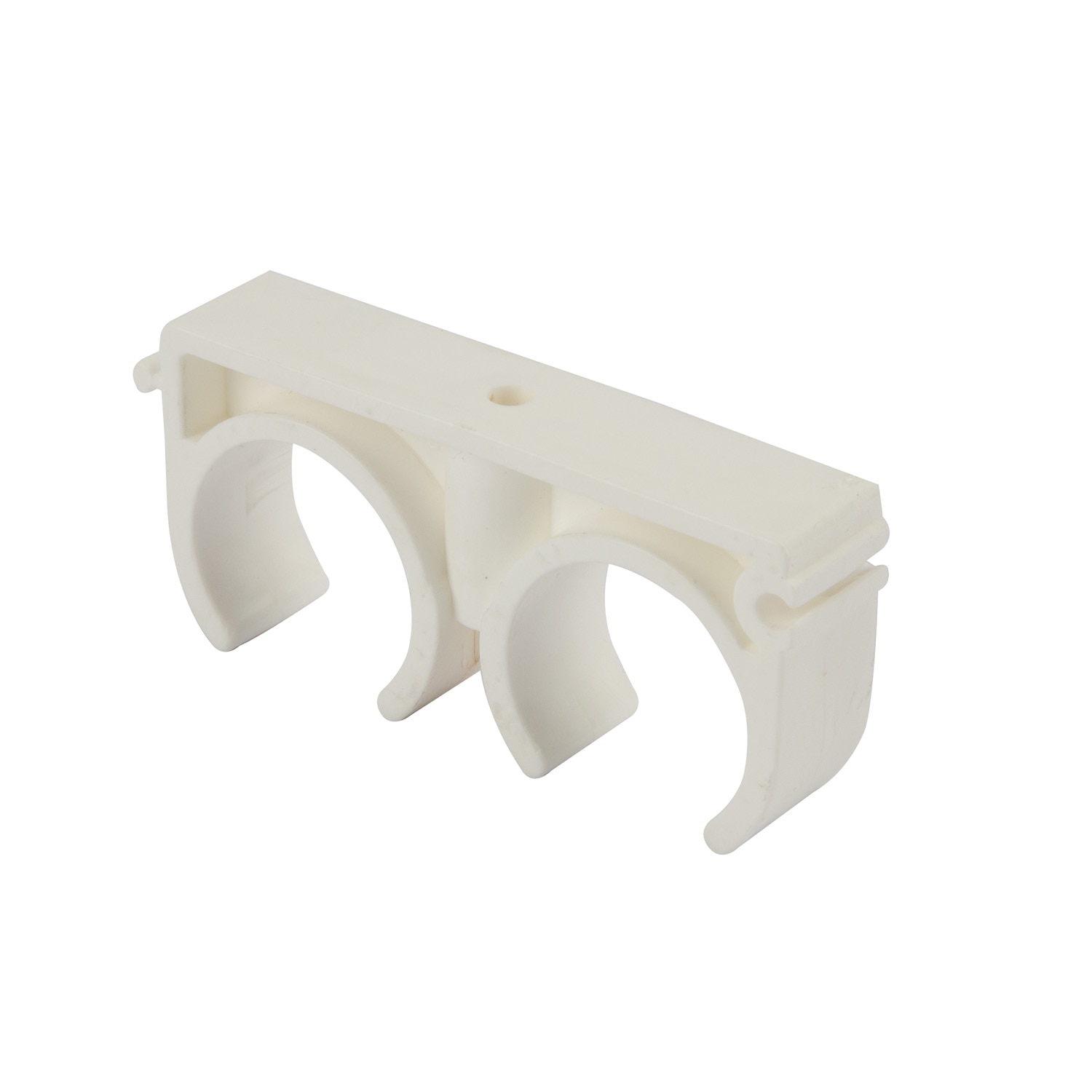 Clema prindere PPR, alb, 32 mm, dubla