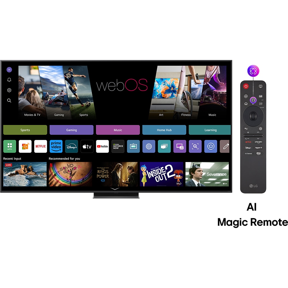 Televizor QNED Evo MiniLED Smart LG 100QNED86A6, Ultra HD 4K, HDR, 252cm