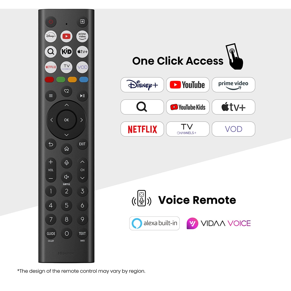 Televizor Mini-LED ULED  Smart HISENSE 100U7Q, Ultra HD 4K, 253cm