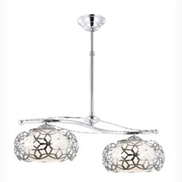 Pendul Renzo 250380, 2x75W, E27, crom