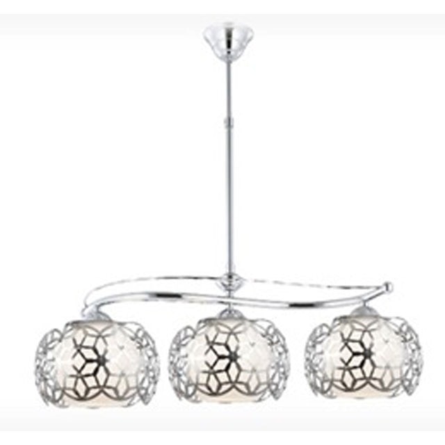 Lustra, Alb, 75 W, 3 x E27 •  Renzo