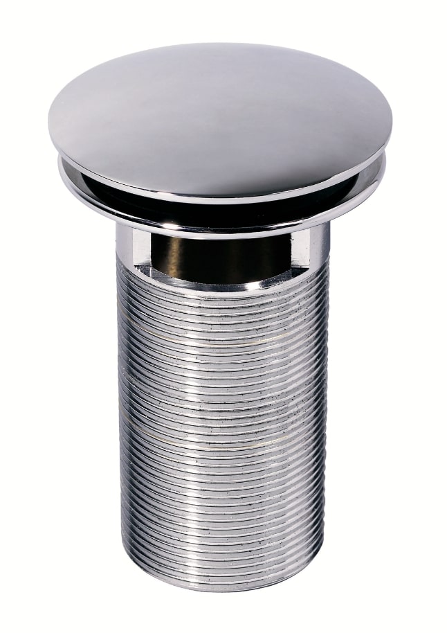 Ventil crom quick clac cu preaplin 100 mm • Wirquin