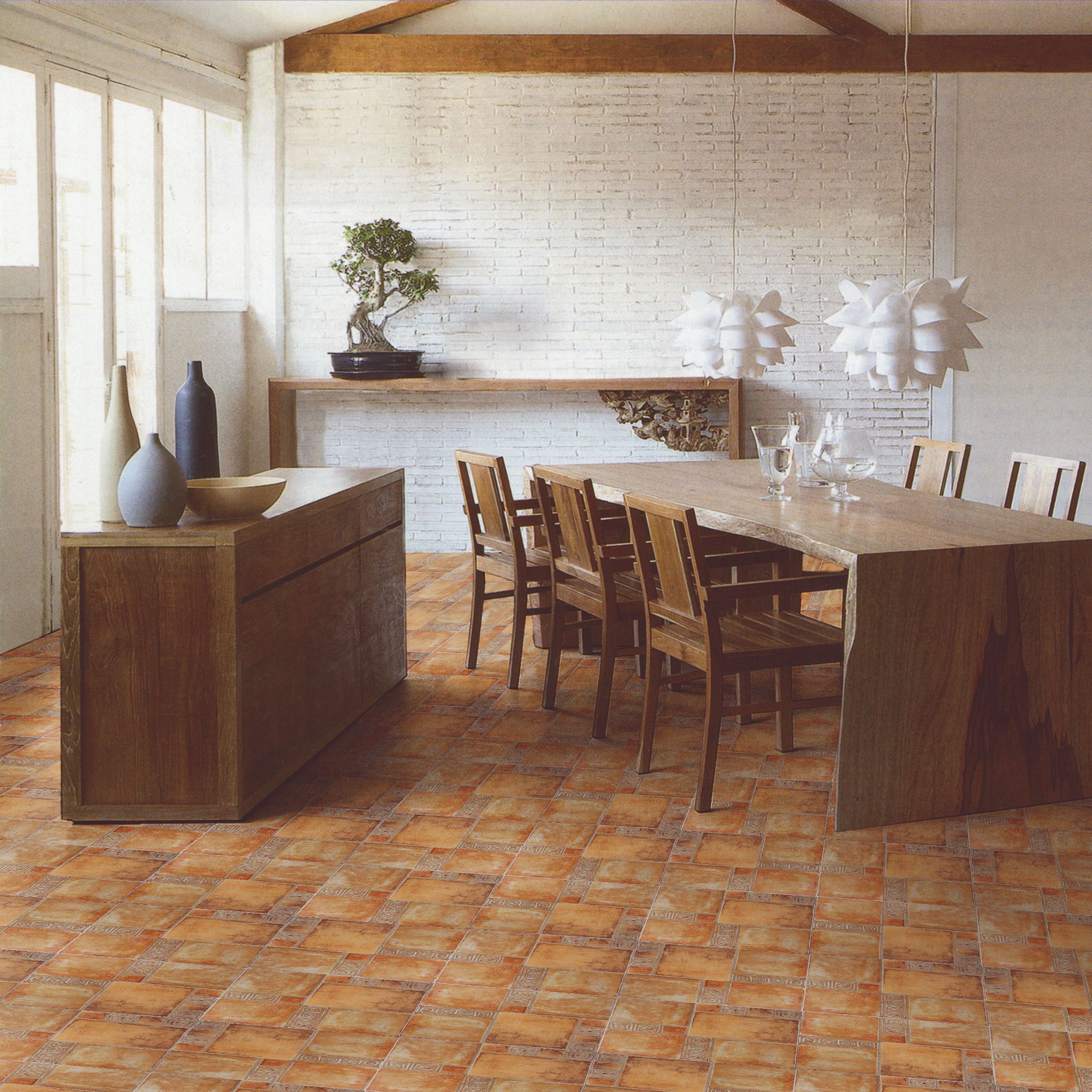 Gresie Interior, Maro, Portelanata, 45 x 45 cm, suprafata 1,42 mp  Oregon