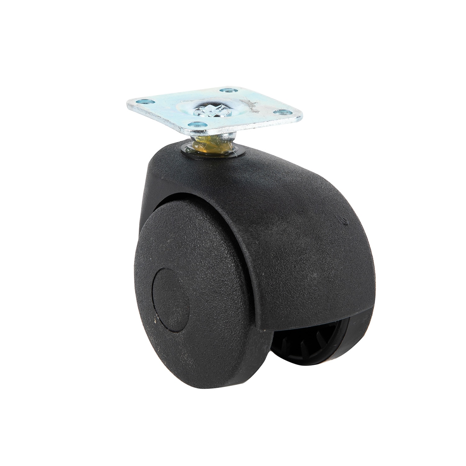 Roata mobilier dubla, placa fixa, 50 mm, 30 Kg