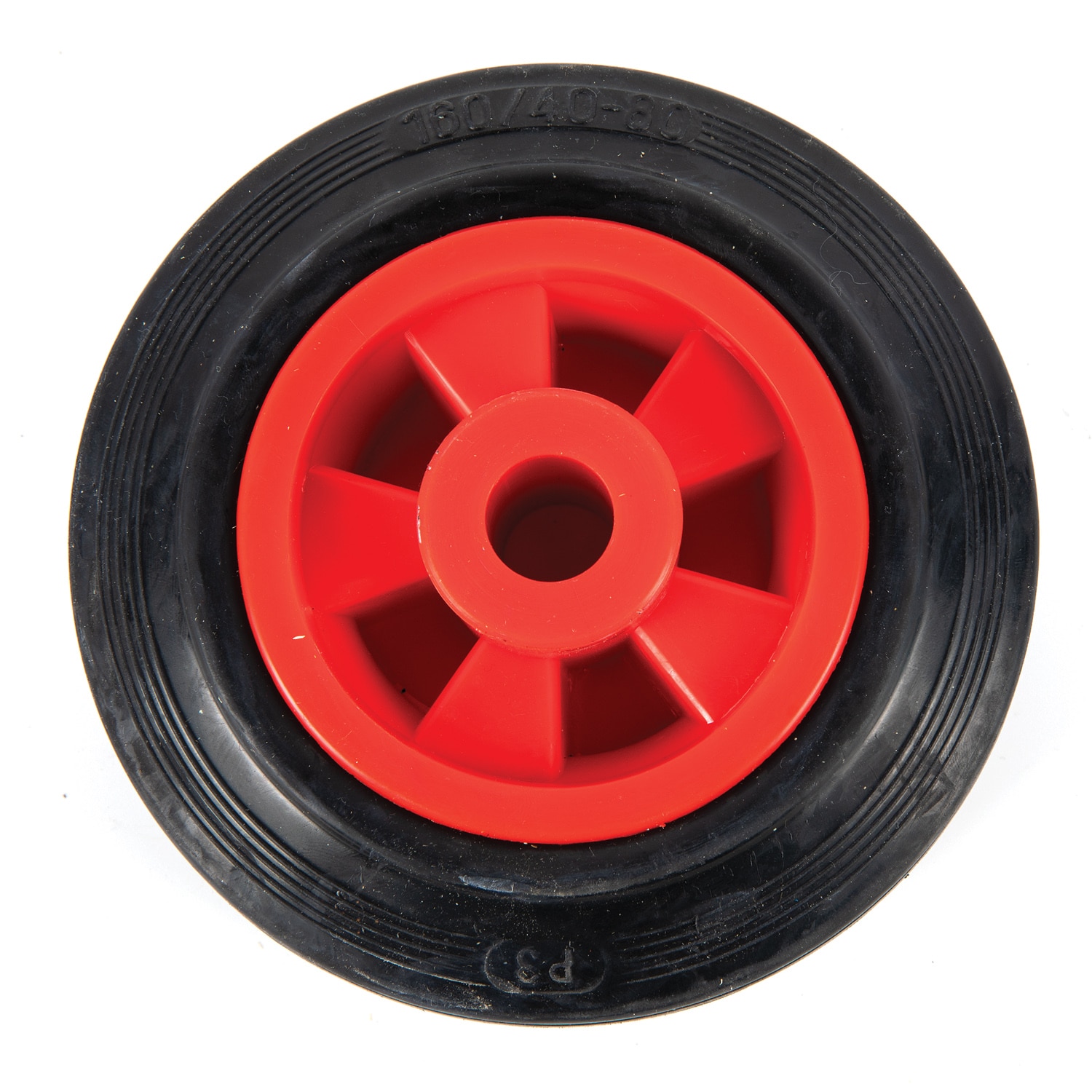 Roata cauciuc masiv, 160 x 40 x 20 mm, 120 kg