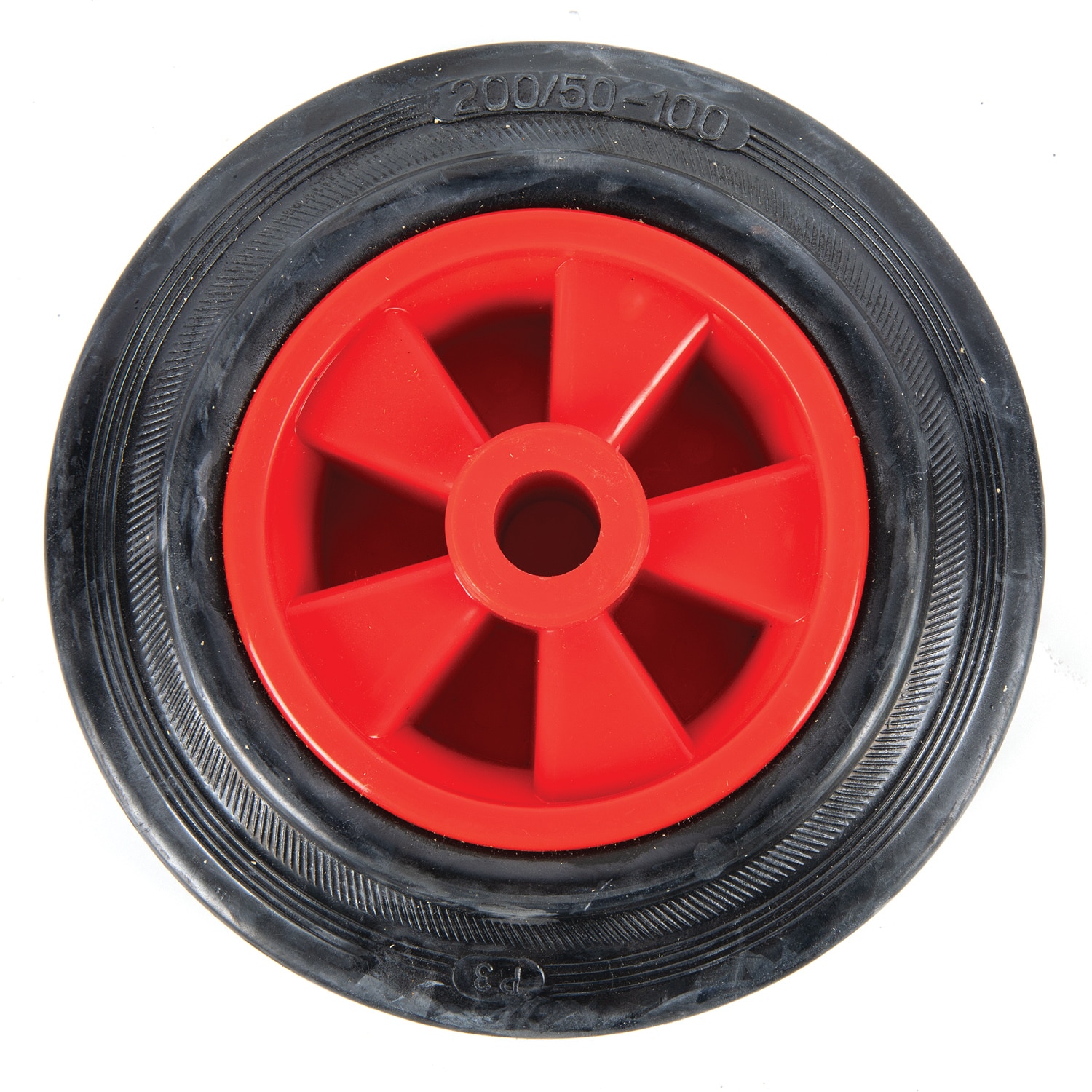 Roata cauciuc masiv, 200 x 50 x 20 mm, 180 kg
