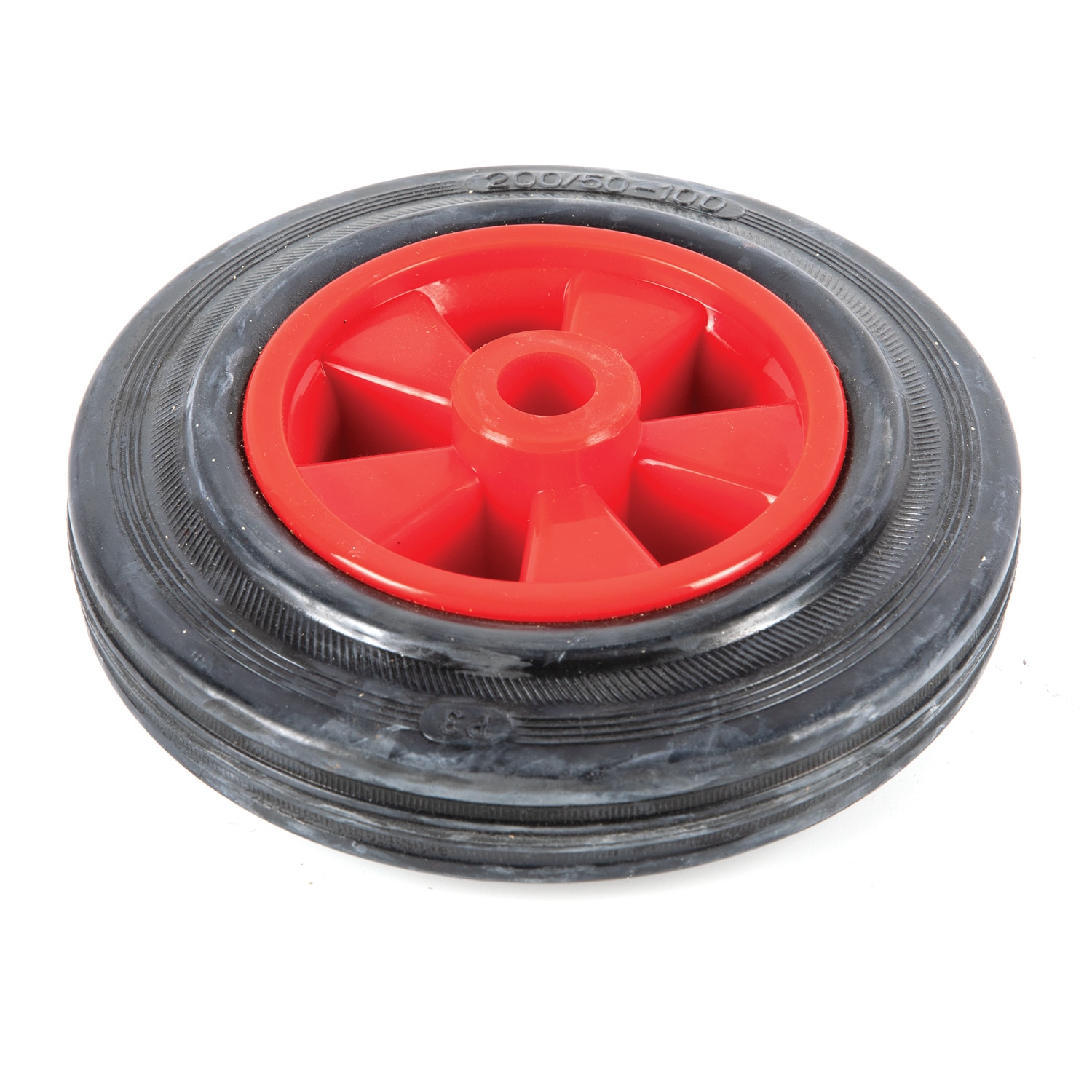 Roata cauciuc masiv, 200 x 50 x 20 mm, 180 kg