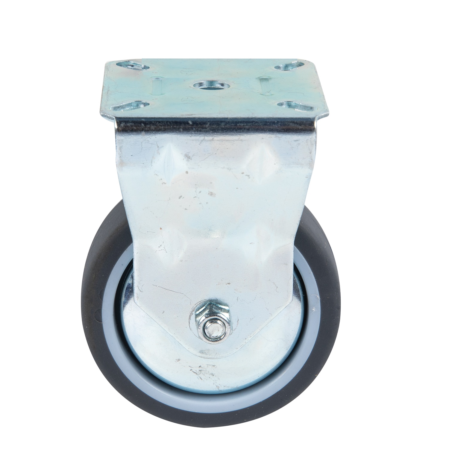 Rola utilitara cu placa fixa, 75 x 25 mm, 50 kg