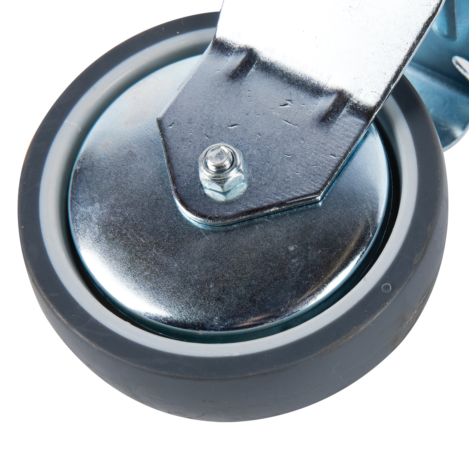 Rola utilitara cu placa fixa, 100 x 25 mm, 55 kg