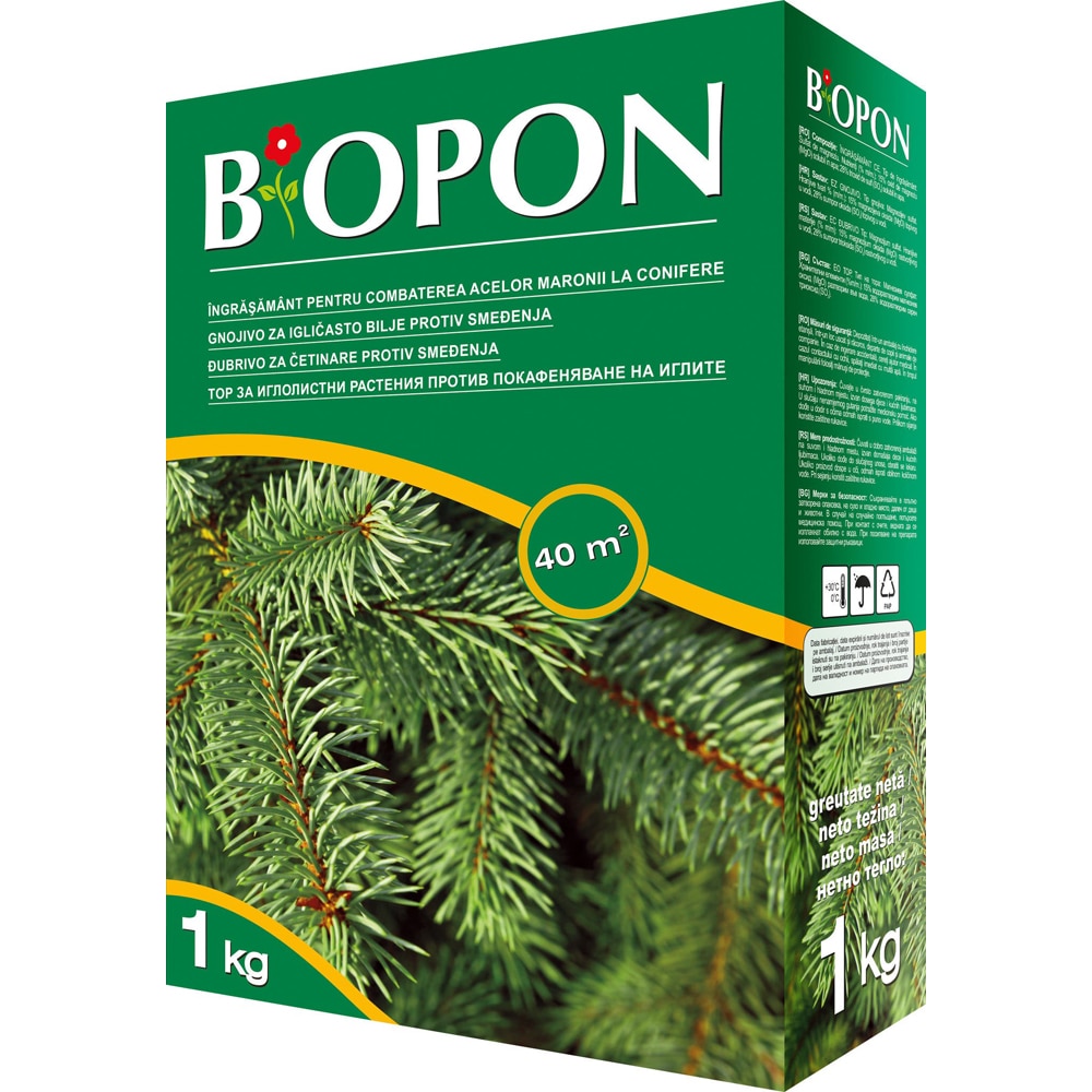 Ingrasamant pentru conifere Biopon, 1 kg