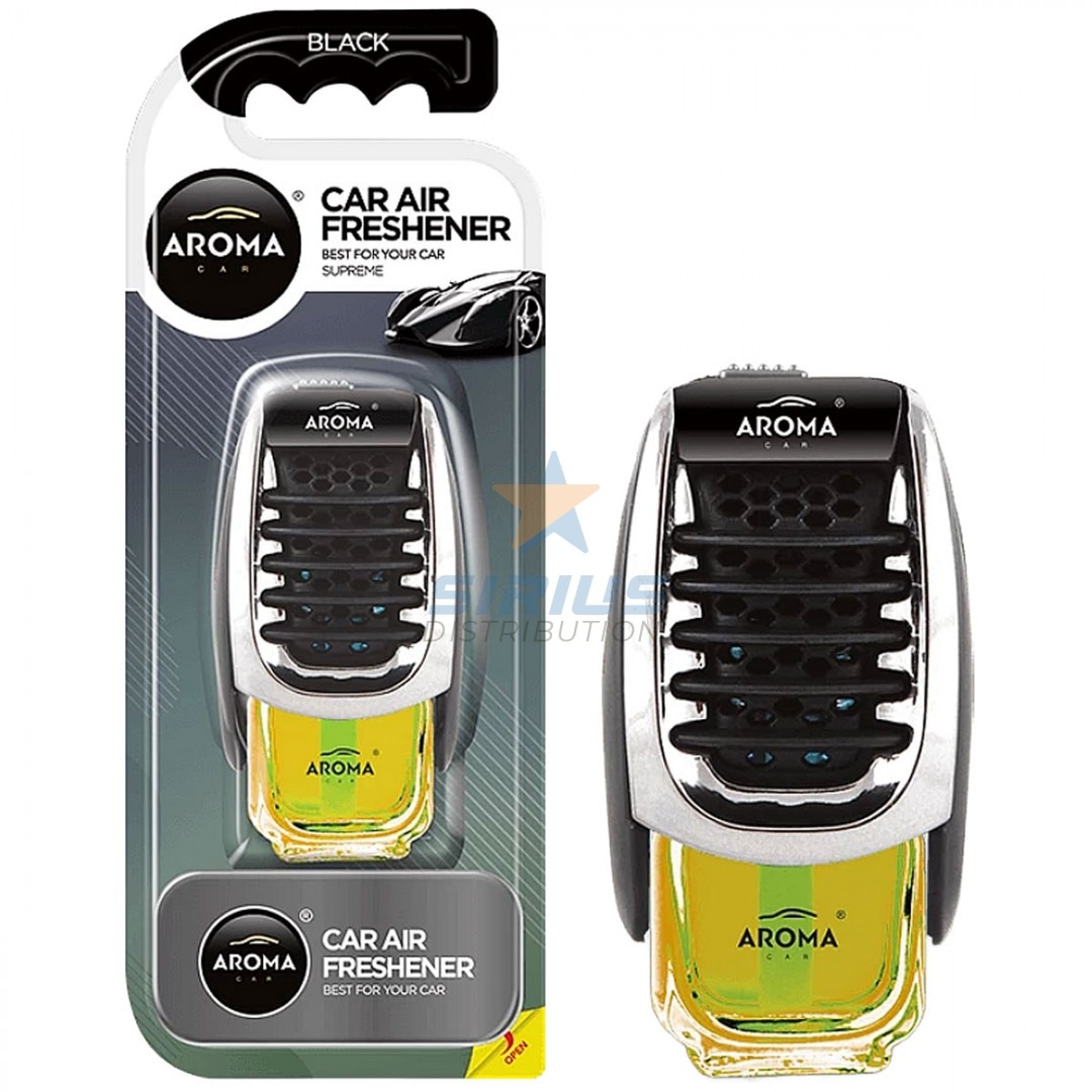 Odorizant auto AROMA CAR Supreme, Black, 7ml