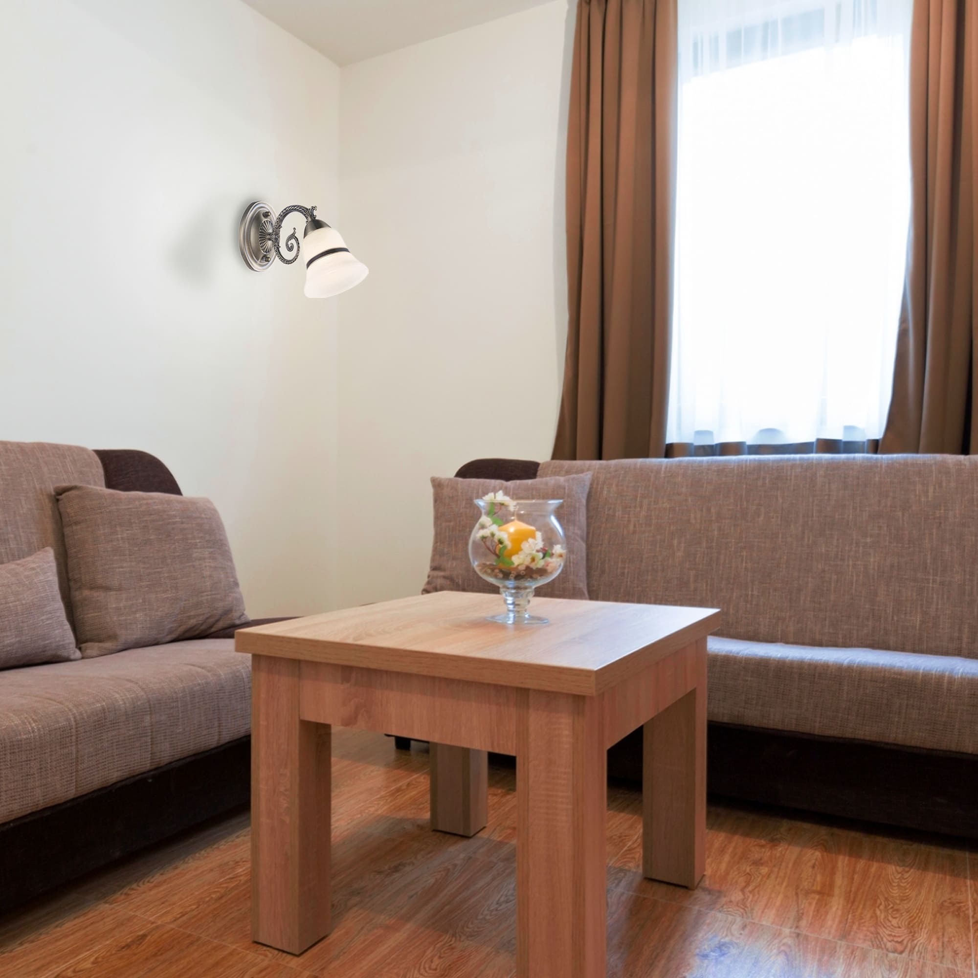 Aplica incandescent, 1 bec, E14, 60 W  GoodHome Niky