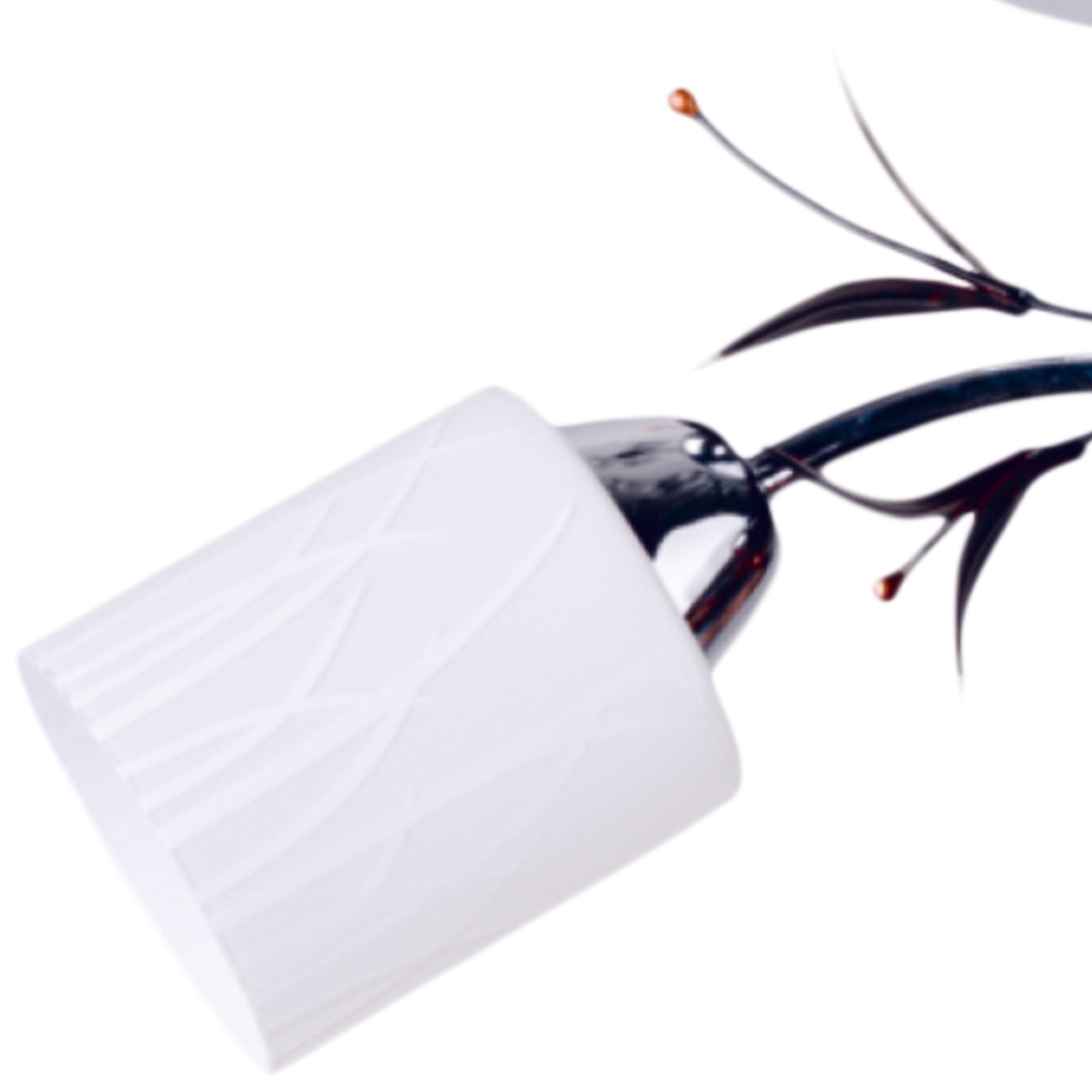 Candelabru KLAUSEN Malva 2 LY-3083, 15W, E27, Crom