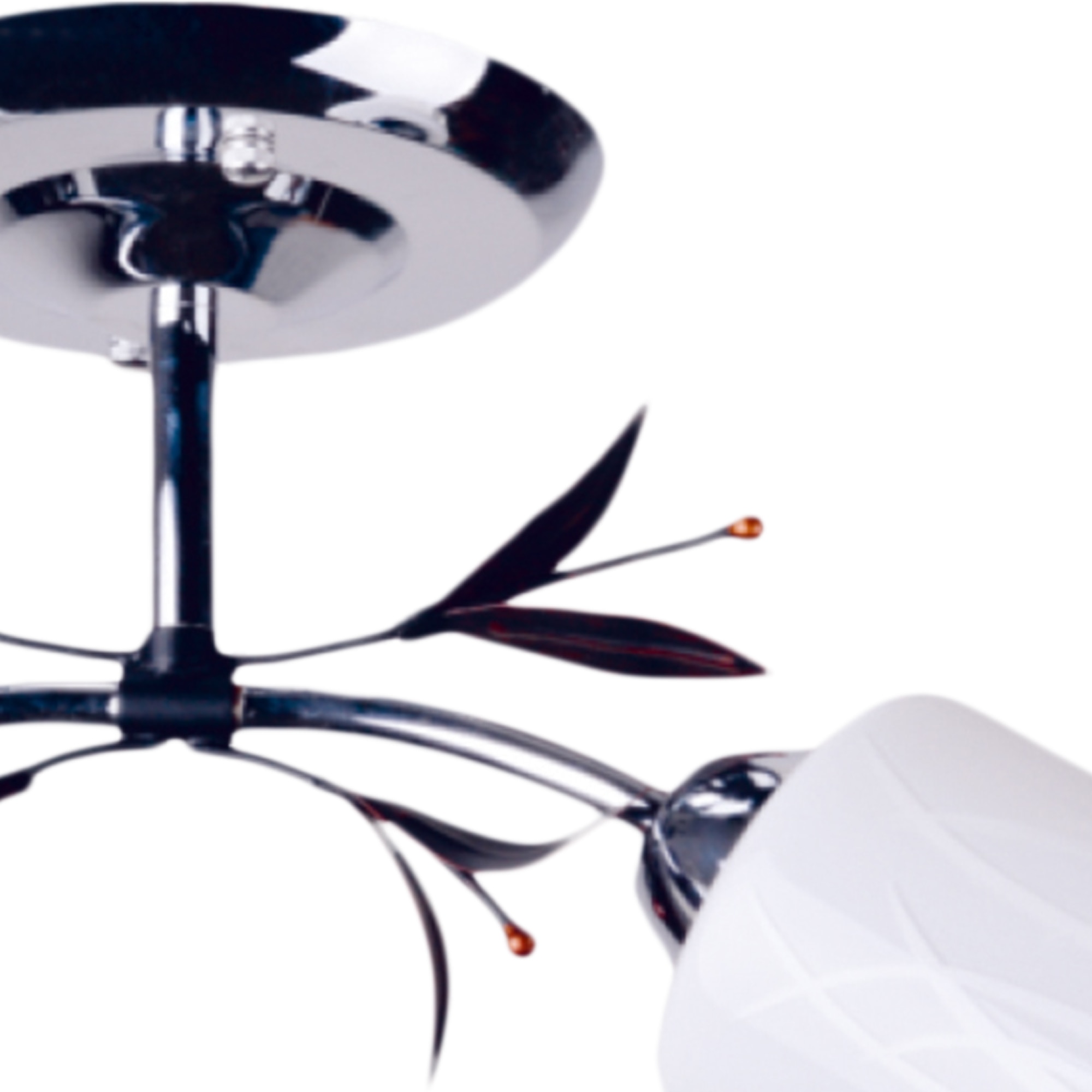 Candelabru KLAUSEN Malva 2 LY-3083, 15W, E27, Crom