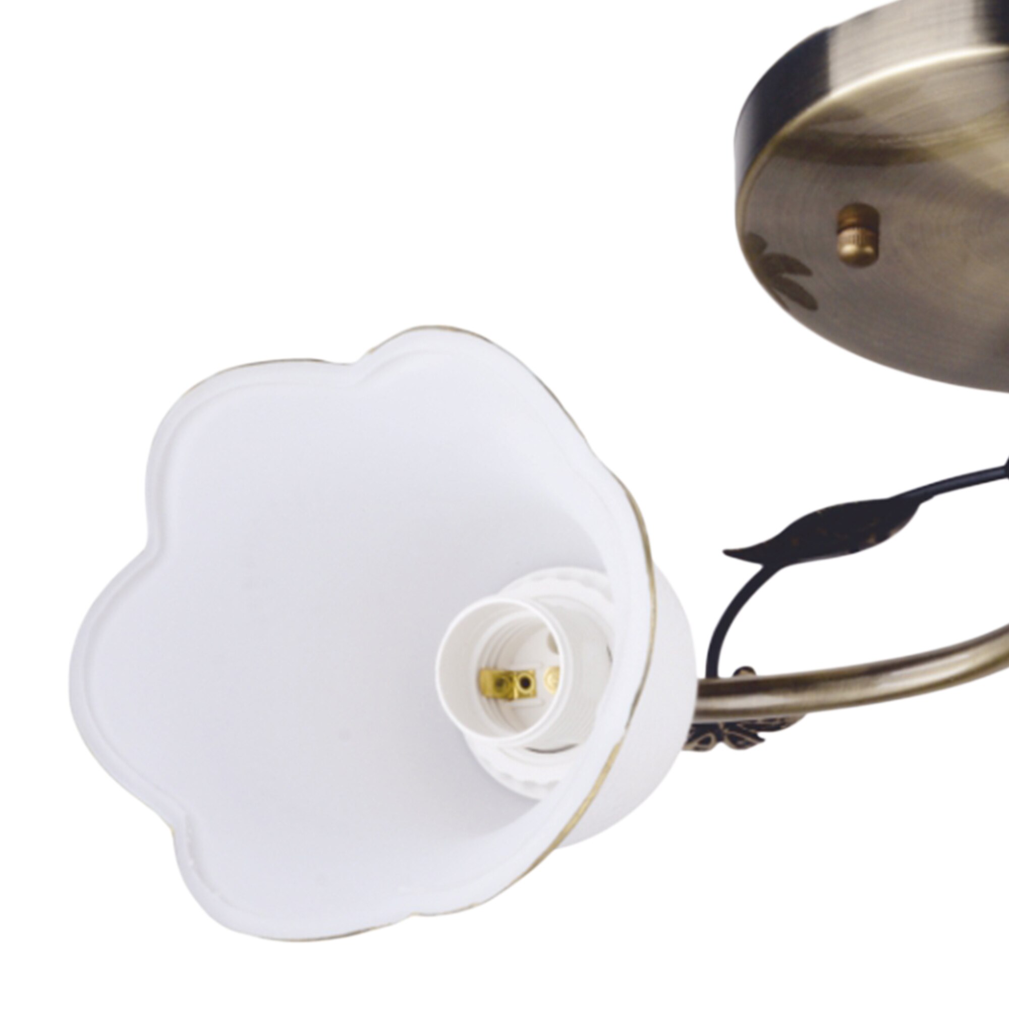 Candelabru KLAUSEN Bellis 2 LY-3087, 15W, E27, Bronz