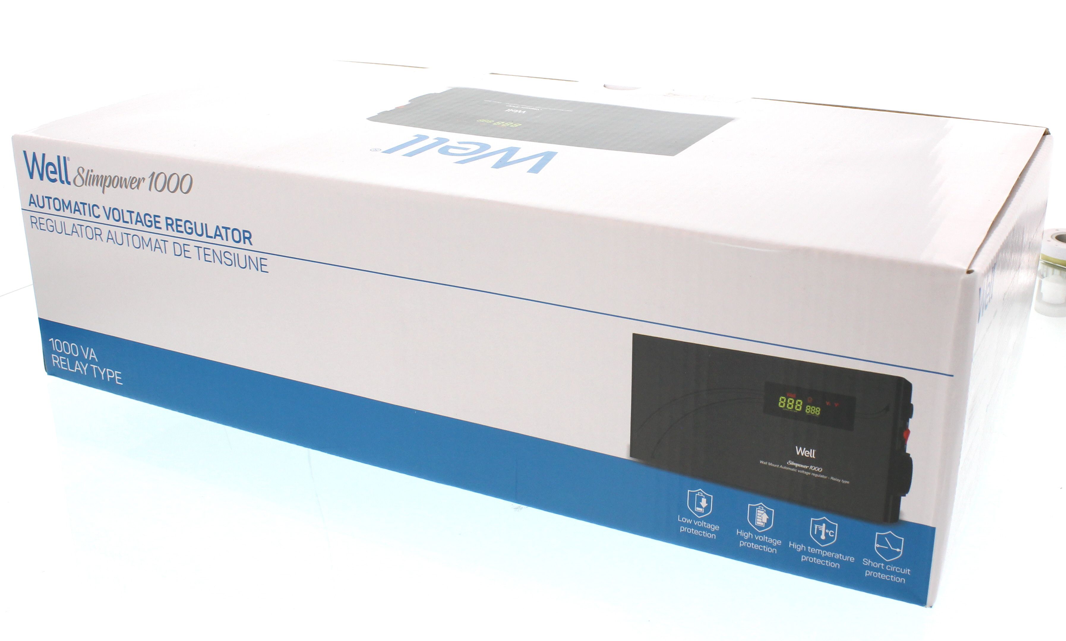 Stabilizator tensiune releu, 1000VA, 600 W