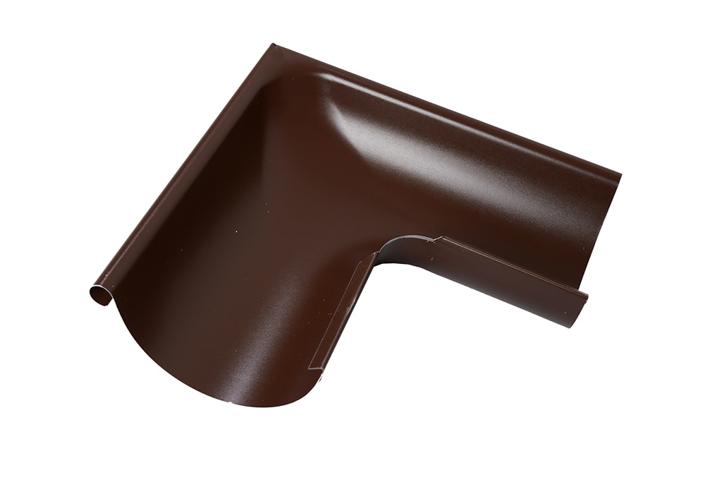 Coltar jgheab exterior, 90 grade, maro