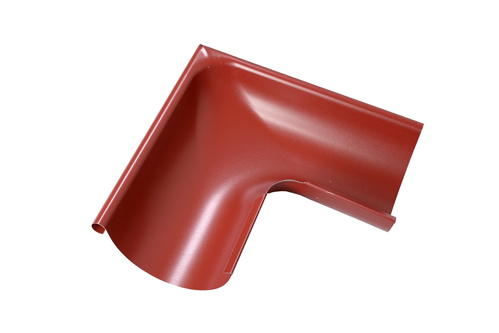 Coltar jgheab exterior, 90 grade, rosu