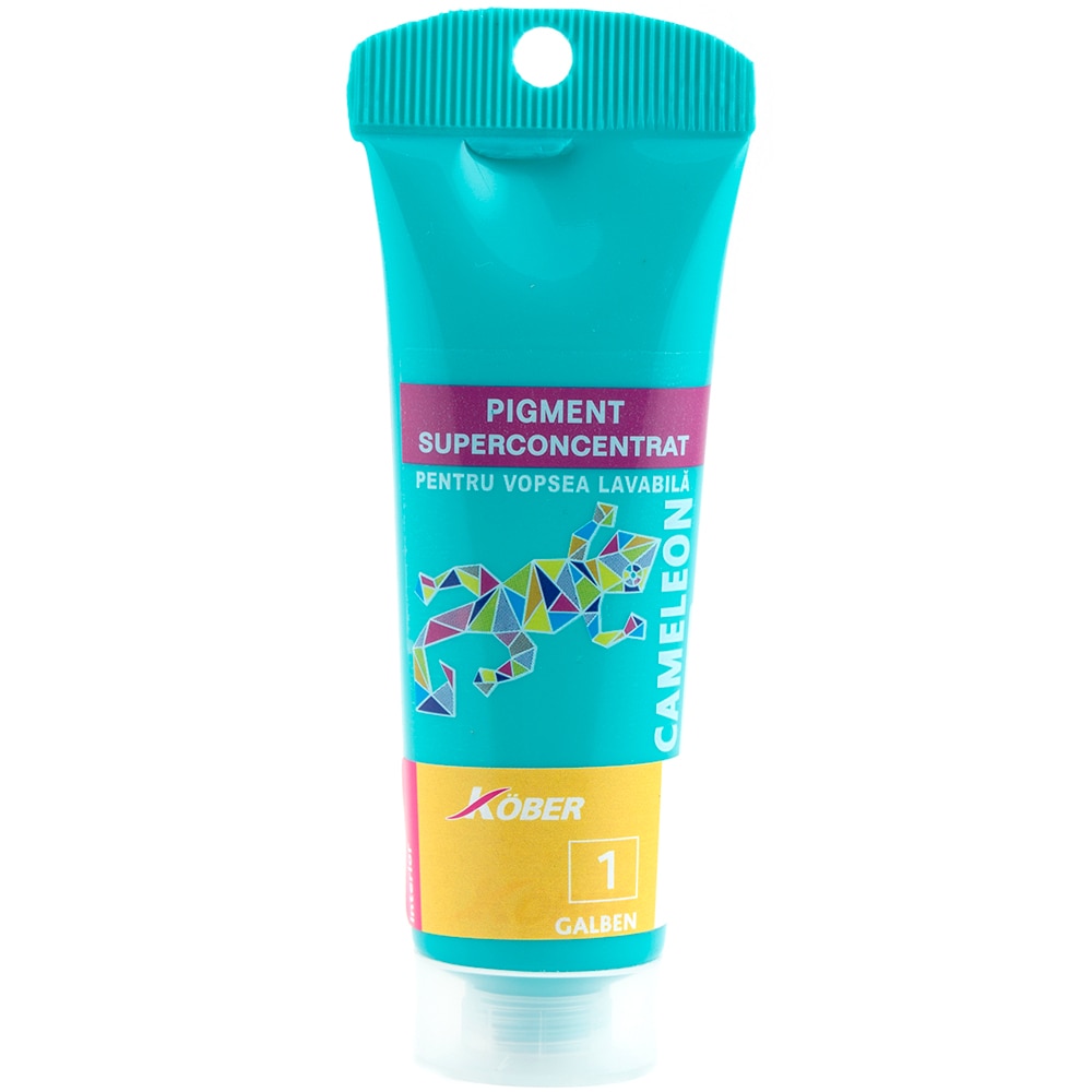 Pigment super concentrat KOBER Cameleon, galben, 70ml