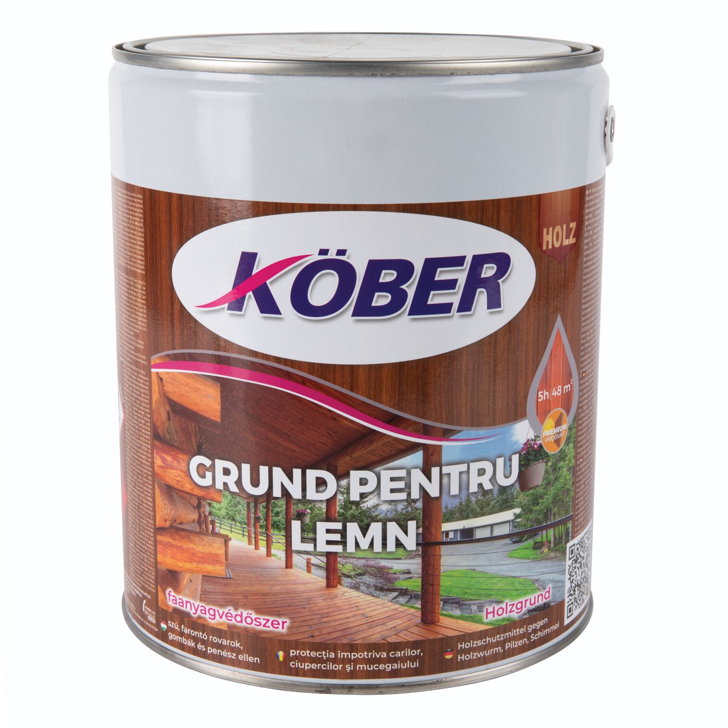 Grund pentru lemn cu efect anticarii  Kober