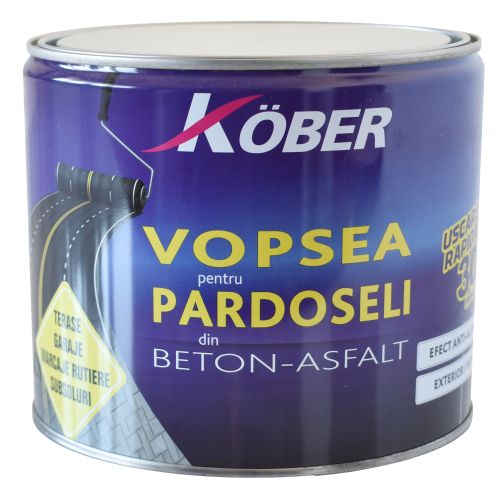 Vopsea pentru beton KOBER, 2.5L, rosie