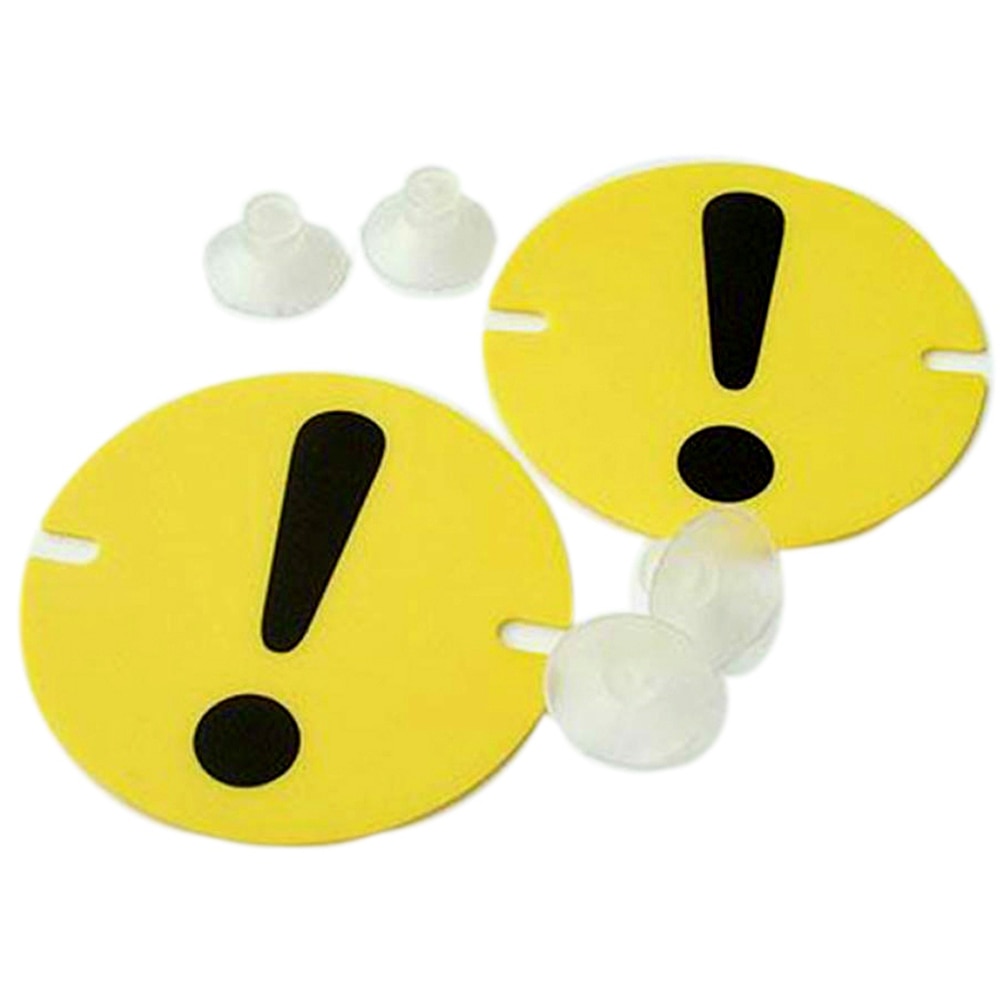 Semne incepator galben, plastic, 2buc