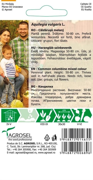 Aquilegia 0.25G Plic