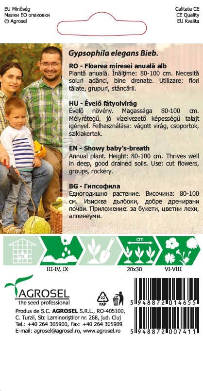 Floarea Miresei Perena 1.00G Plic