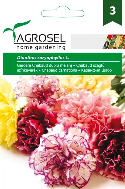 Seminte garoafe Chabaud dublu melanj  Agrosel