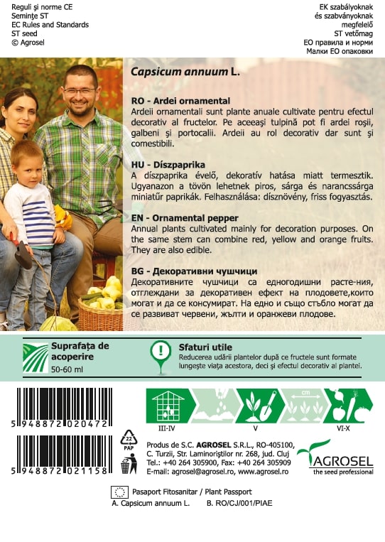 Ardei Ornamental Price